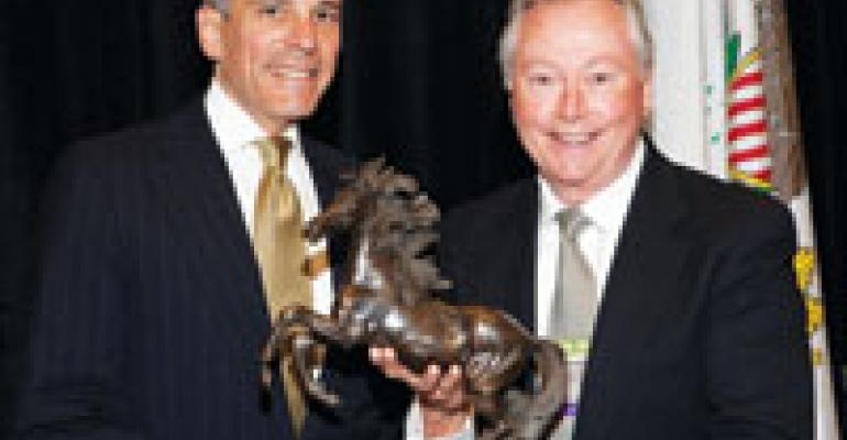NRA chairman Kaufman receives Cecil B. Day award
