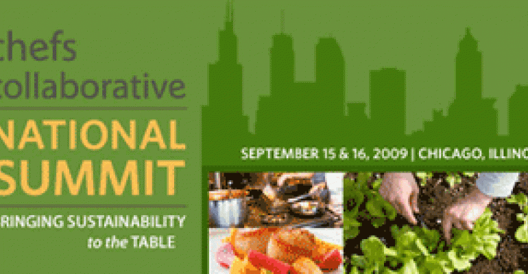 Chefs discuss sustainability at summit