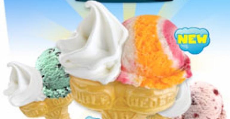 Baskin-Robbins scoops up Double Header cone