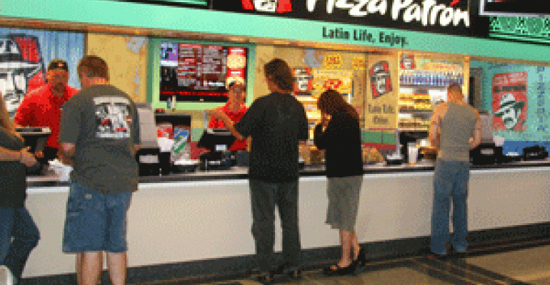 Pizza Patrón revamps concession units