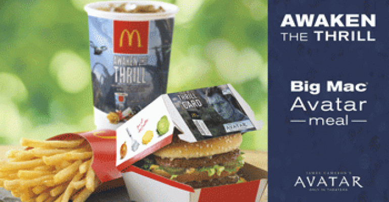 McDonald’s debuts AVATAR campaign