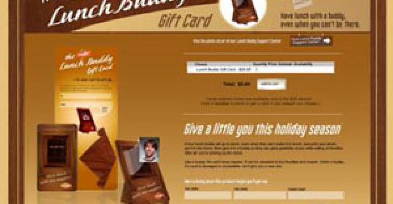 Restaurants try to make gift cards personal