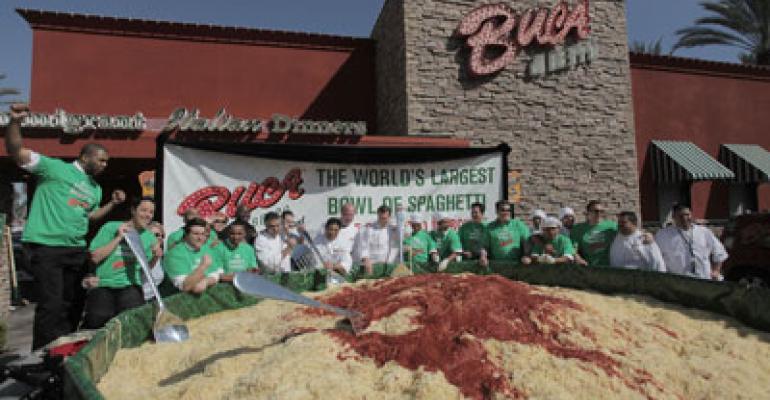 Buca serves up giant bowl of pasta