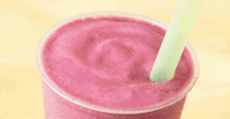 NRN Featured Beverage: Low-Fat Black Cherry Smoothie