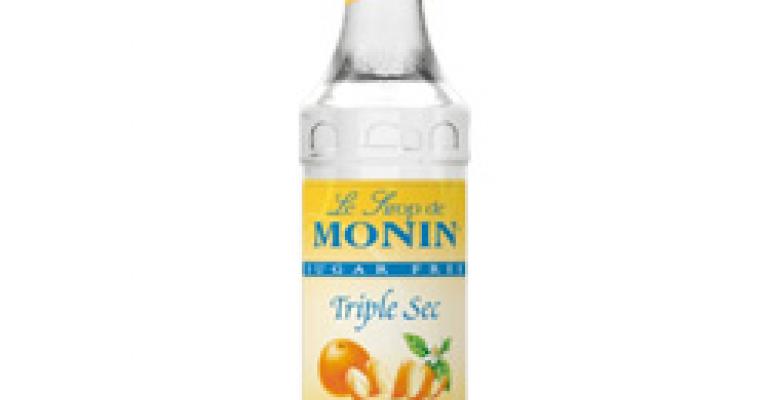 Serve Skinny Cocktails with Monin Sugar Free Triple Sec Syrup