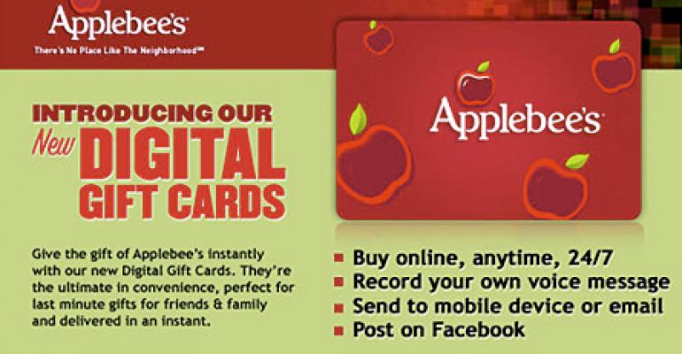 More restaurants selling virtual gift cards