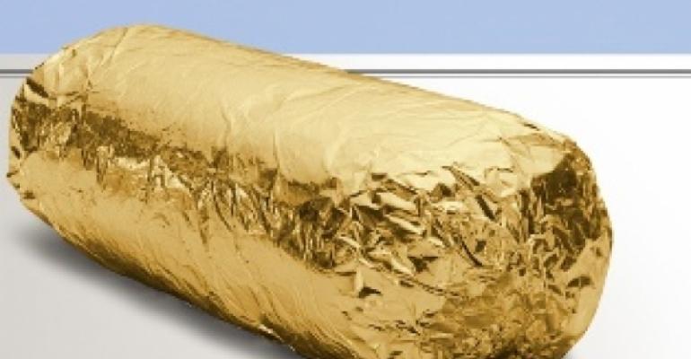 Chipotle gets wrapped in gold