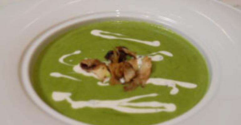 Green Garlic Soup