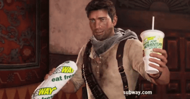 Subway teams with Sony for video-game promotion