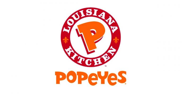 Popeyes pursues growth in 40th year