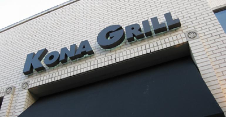 Kona Grill swings to 1Q profit on increased sales