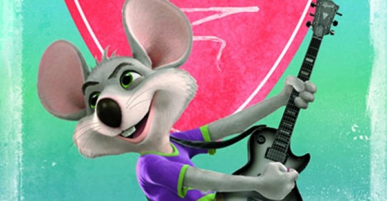 Chuck E Cheese mascot