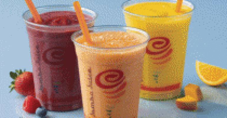 Jamba Juice: Healthful focus boosts 2Q sales