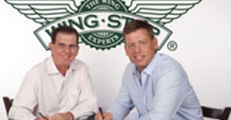 Troy Aikman Wingstop 