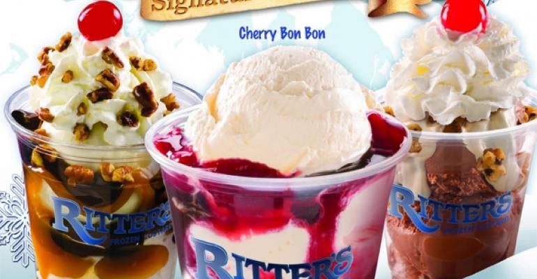 Ritters Winter sundaes