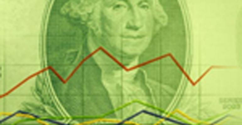 Dollar bill stock image