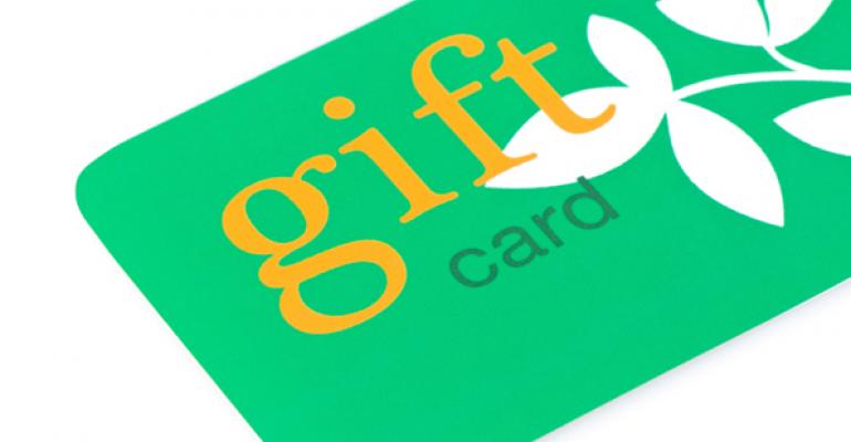 Restaurant gift card competition ramps up