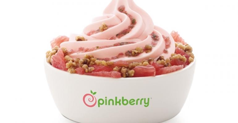Pinkberry grapefruit yogurt