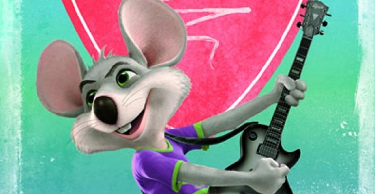 Chuck E Cheeses mascot