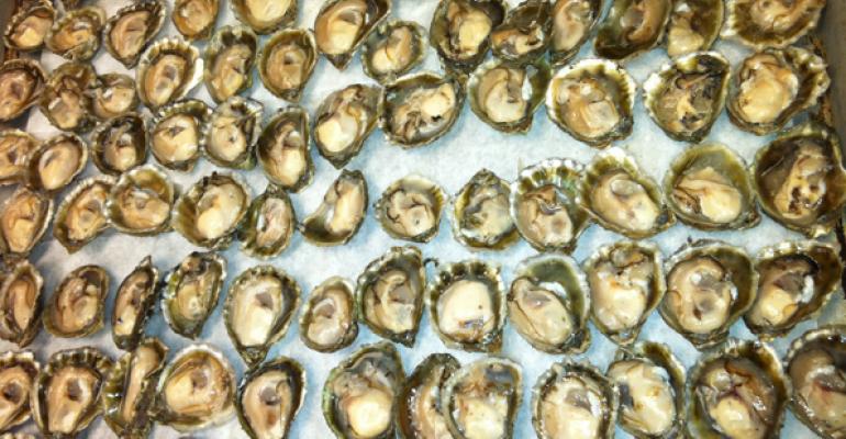 Some of the 1200 dozen oysters consumed each day from the 14 eateries owned by  Clydes Restuarant Group