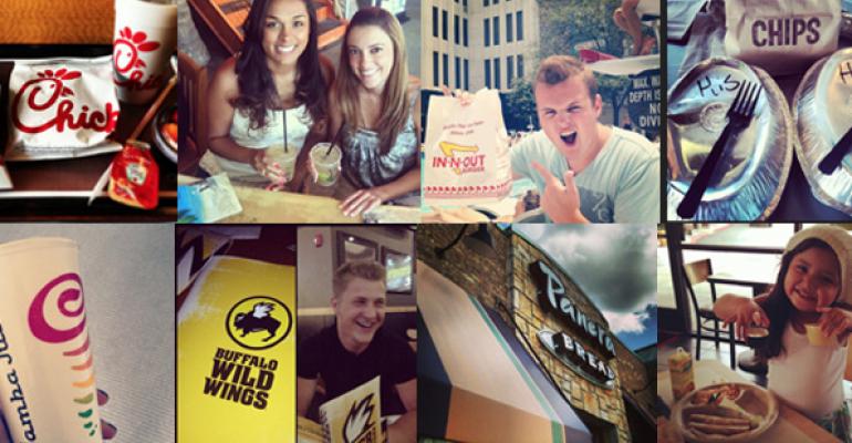 ChickfilA Starbucks and Buffalo Wild Wings are among the brands MomentFeed tracked on Instagram