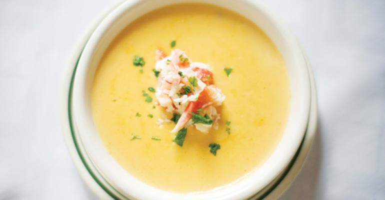 The lobster bisque is a popular option at Gibsons Bar amp Steakhouse