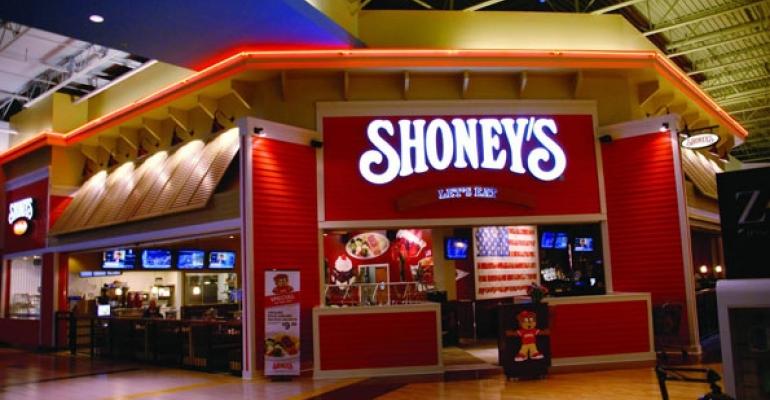 Shoneys in the Sugarloaf Mills mall in Lawrenceville Ga