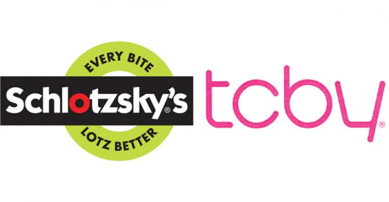 Schlotzsky&#039;s, TCBY test co-branded units