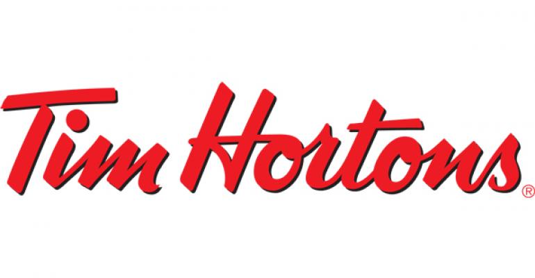 Tim Hortons sales swing positive in 1Q