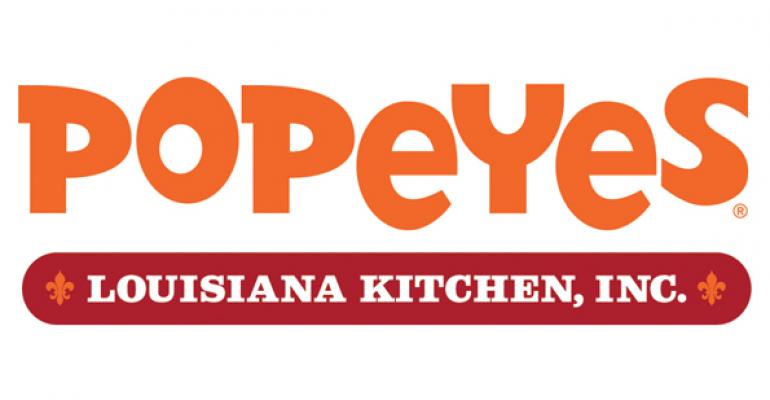 Popeyes 2Q same-store sales rise