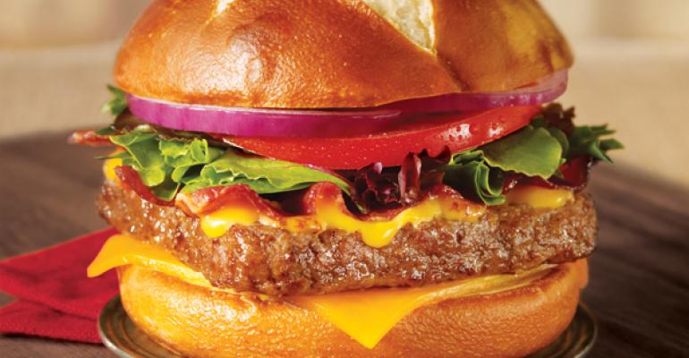 Wendy&#039;s adds Pretzel Bacon Cheeseburger to permanent menu