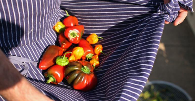 Peppers from North End Grill39s rooftop