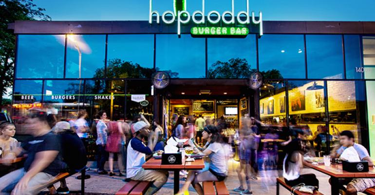 Hopdoddy unit on South Congress in Austin Texas