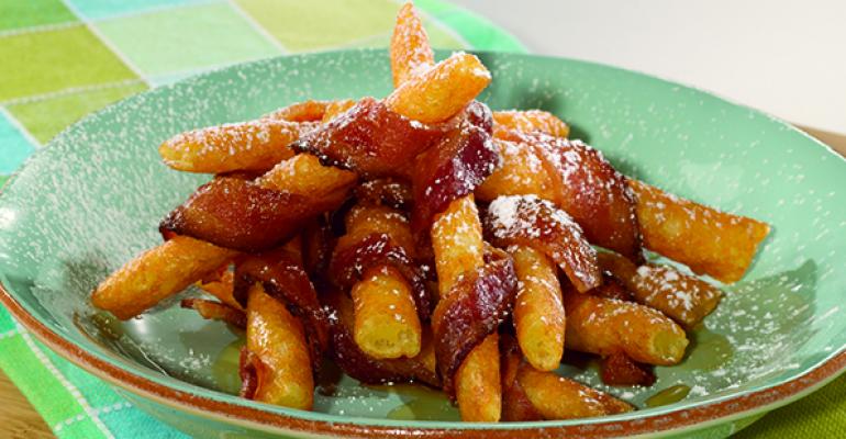 Bacon Funnel Fries