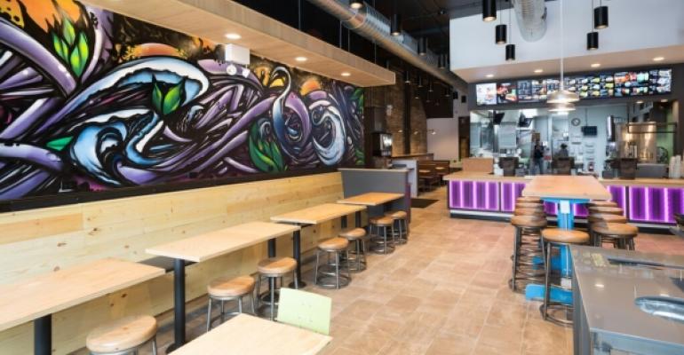 Taco Bell Cantina mural in Chicago