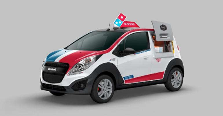Domino’s launches delivery car with oven inside