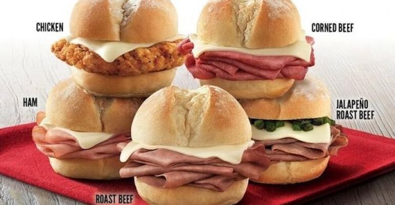 Arby&#039;s sold a ton of Sliders in September