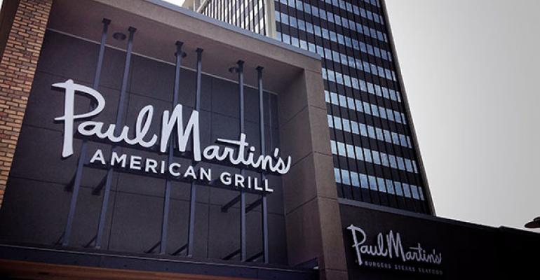 Paul Martin’s American Grill names CEO