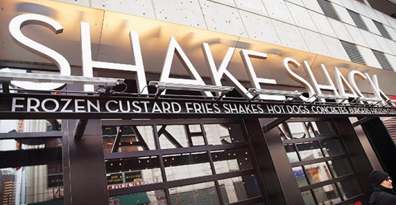 Shake Shack signage