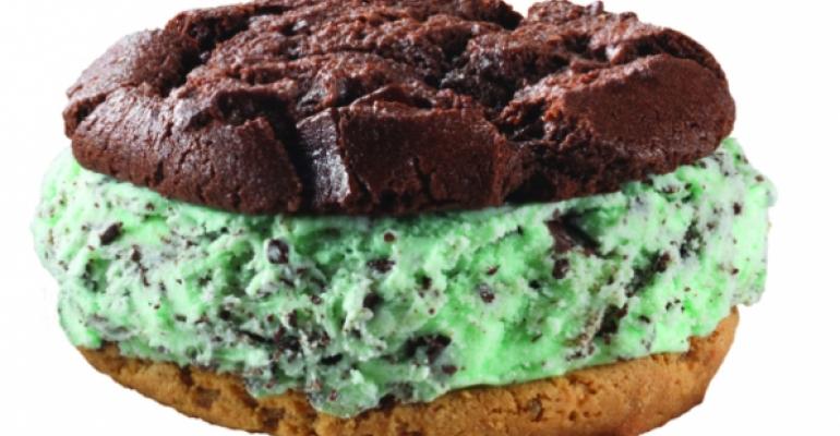 BaskinRobbins ice cream cookie sandwich