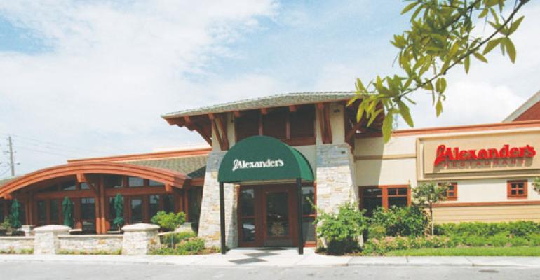 J Alexanders restaurant