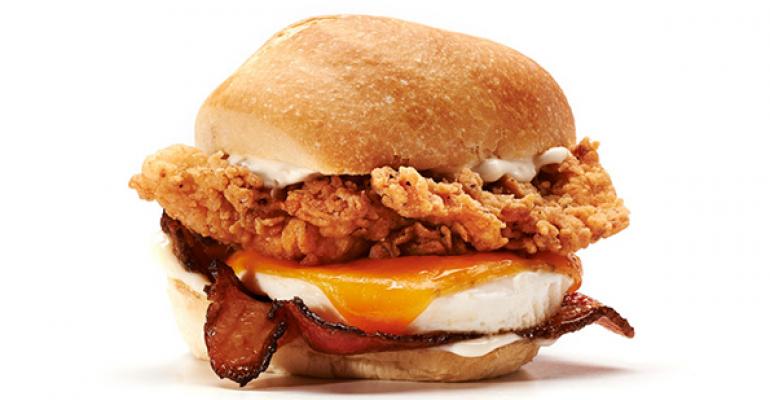 Starbird breakfast sandwich