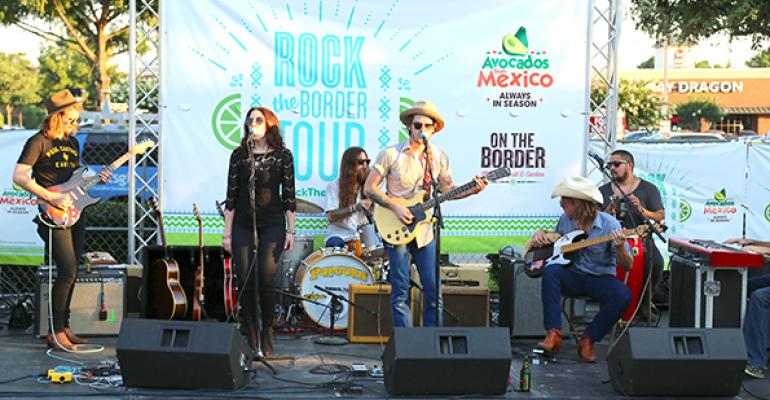 Musical group Rise amp Shine performed in the concert that was livestreamed to 140 On the Border units nationally
