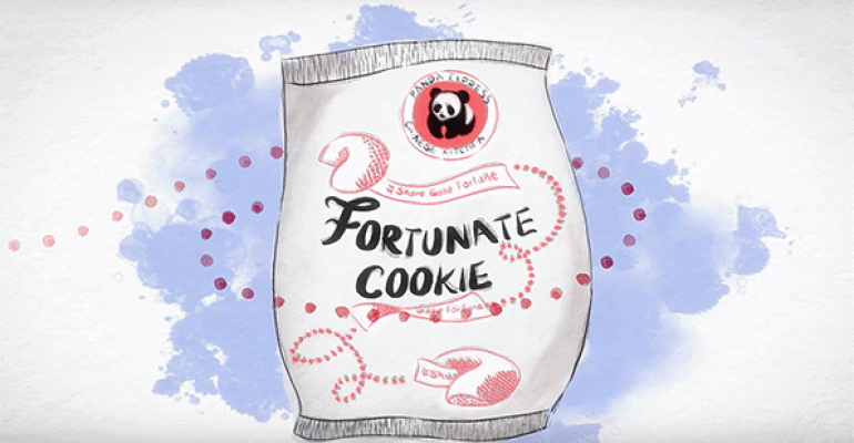 Panda Express Fortunate Cookie bag