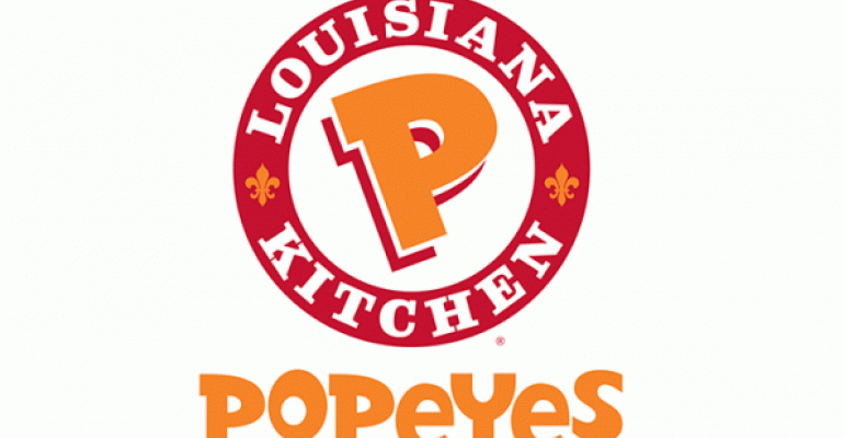 Popeyes gains market share, but same-store sales slow