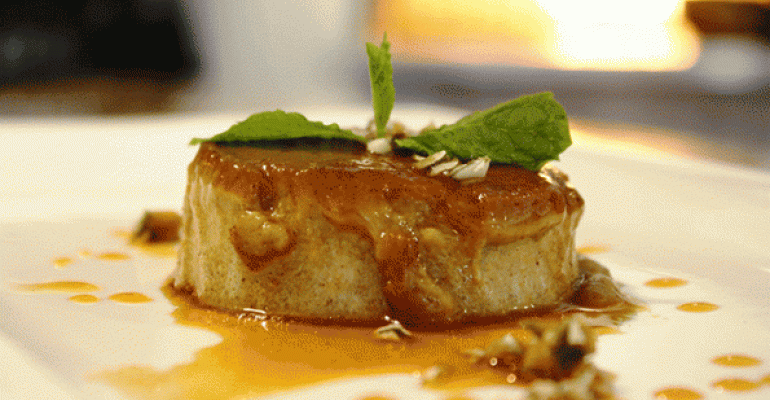 pumpkin flan