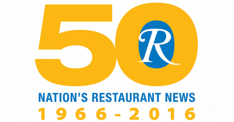 nrn 50 years logo