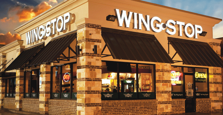 Wingstop storefront