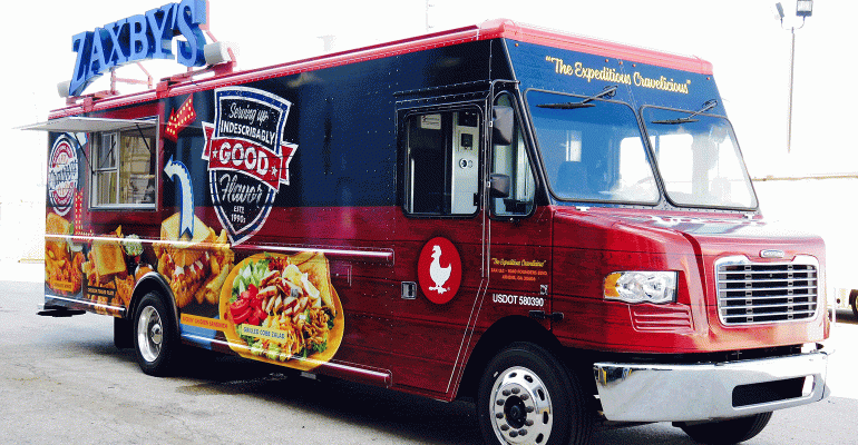 Zaxby’s rolls out food truck in time for football