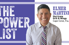 Nation's Restaurant News 2023 Power List Elmer Martinez Hurricane Wings
